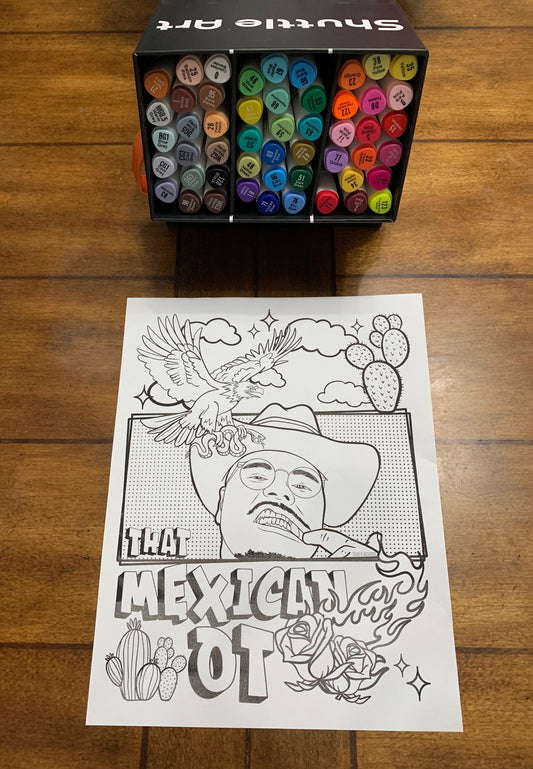 That Mexican OT Printable Coloring Page