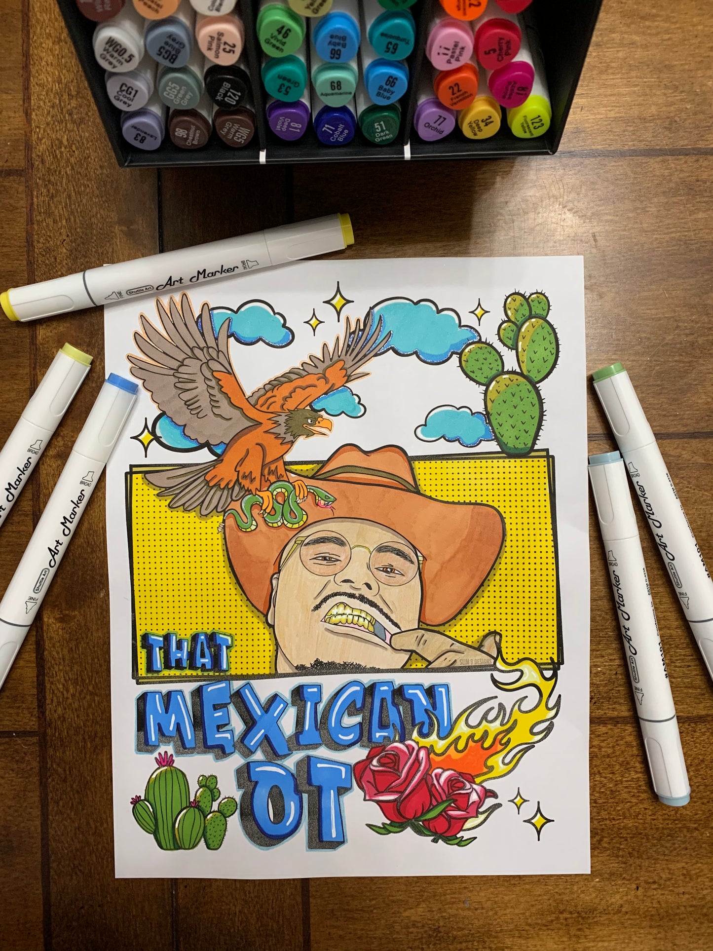 That Mexican OT Printable Coloring Page